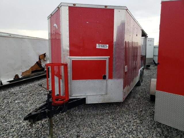 7F81E2220HD001061 - 2017 EMPI TRAILER RED photo 2