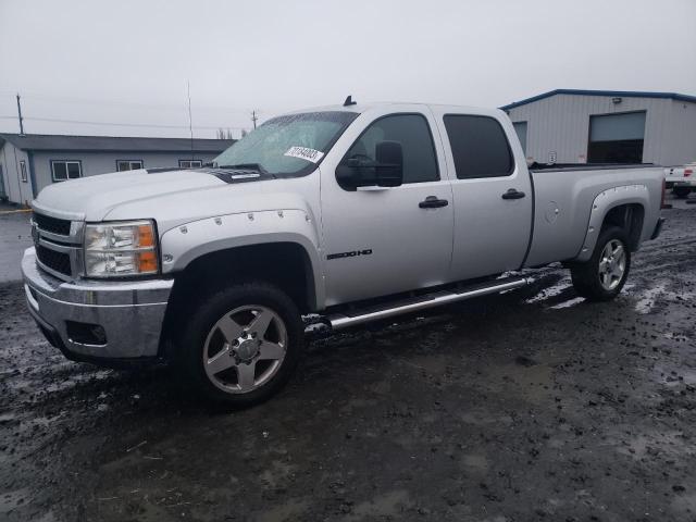 1GC4K0C84BF160508 - 2011 CHEVROLET SILVERADO K3500 LT SILVER photo 1