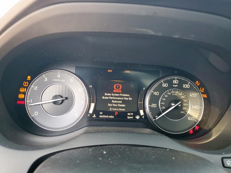 5J8TC1H7XKL011134 - 2019 ACURA RDX ADVANCE GRAY photo 9