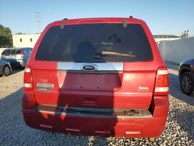 1FMCU9EG4AKC72919 - 2010 FORD ESCAPE LIMITED 红色 照片 6