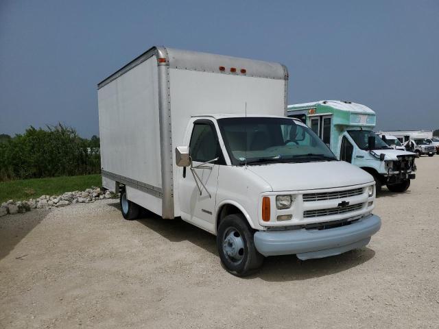 1GBJG31R211180077 - 2001 CHEVROLET EXPRESS G3500 WHITE photo 4