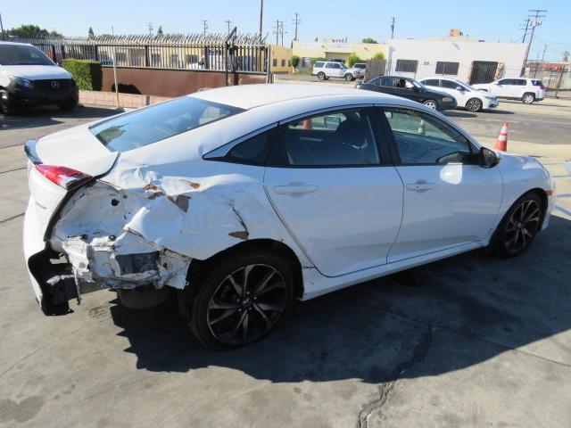 2HGFC2F87KH527995 - 2019 HONDA CIVIC SPORT WHITE photo 3