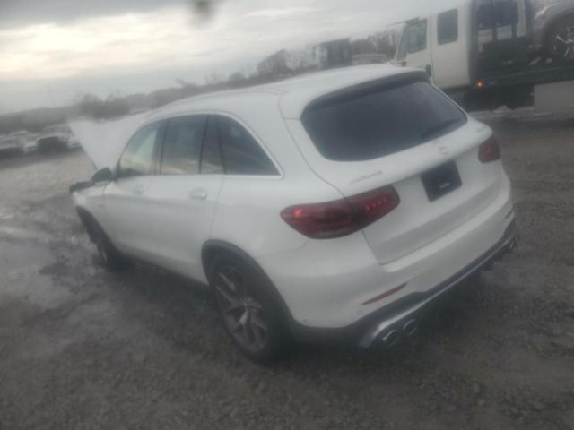 W1N0G6EB2NG075749 - 2022 MERCEDES-BENZ GLC 43 4MATIC AMG WHITE photo 2