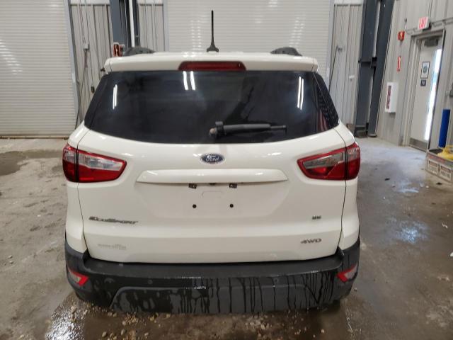 MAJ6S3GL5MC398256 - 2021 FORD ECOSPORT SE Weiß Foto 6