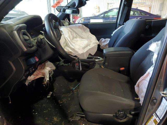 3TMCZ5AN5HM045387 - 2017 TOYOTA TACOMA DOUBLE CAB GRAY photo 7