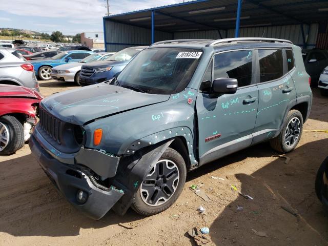 ZACCJBCT9FPC03077 - 2015 JEEP RENEGADE TRAILHAWK GRAY photo 1