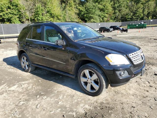 4JGBB8GBXAA556512 - 2010 MERCEDES-BENZ ML 350 4MATIC BLACK photo 4