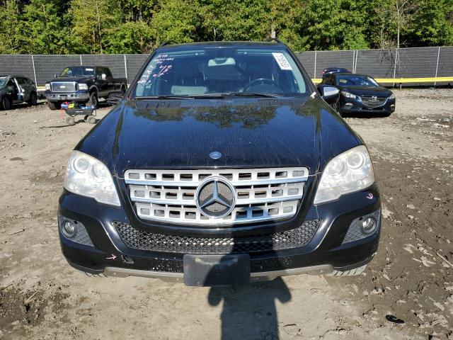 4JGBB8GBXAA556512 - 2010 MERCEDES-BENZ ML 350 4MATIC BLACK photo 5