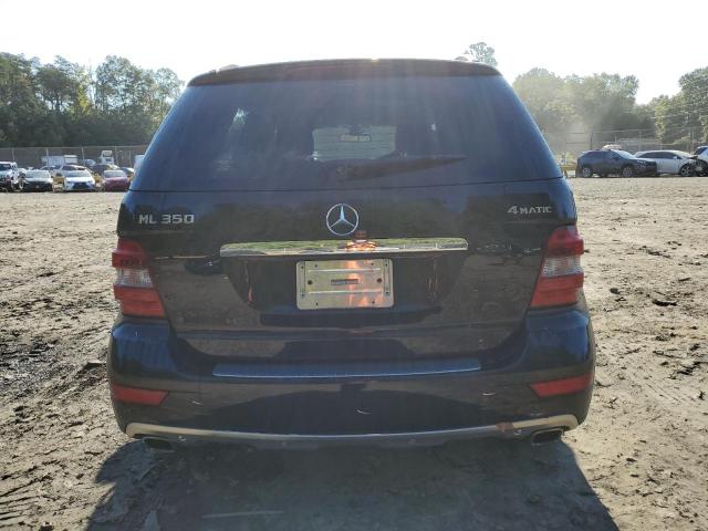 4JGBB8GBXAA556512 - 2010 MERCEDES-BENZ ML 350 4MATIC BLACK photo 6