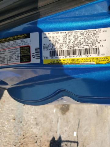 5TEUU42N99Z653347 - 2009 TOYOTA TACOMA ACCESS CAB ლურჯი ფოტო 13