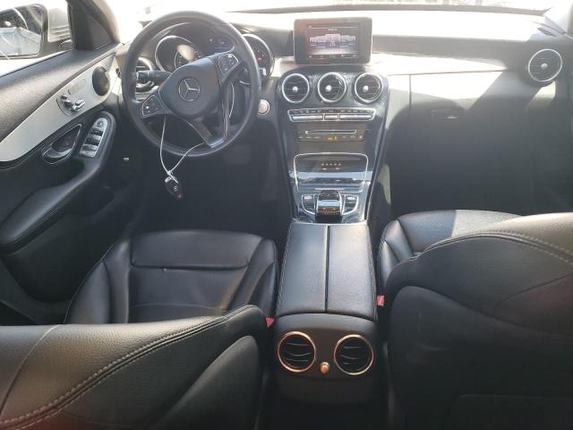 55SWF4KB9GU121280 - 2016 MERCEDES-BENZ C 300 4MATIC SILVER photo 8