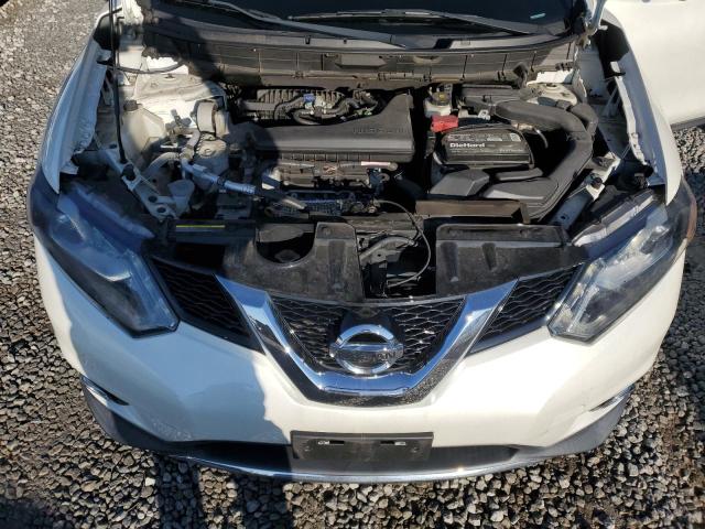 5N1AT2MV8FC860602 - 2015 NISSAN ROGUE S WHITE photo 11