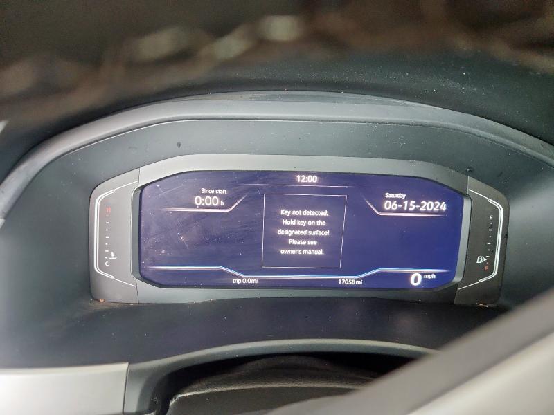 1V2KR2CA0PC521791 - 2023 VOLKSWAGEN ATLAS SE Szary zdjęcie 9