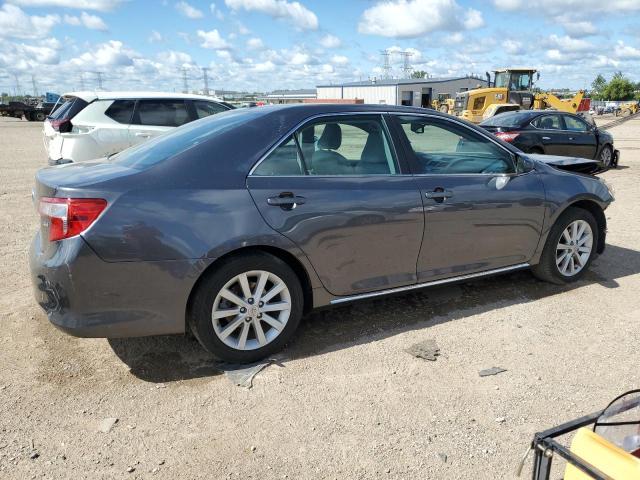 4T4BF1FK8CR238960 - 2012 TOYOTA CAMRY BASE GRAY photo 3