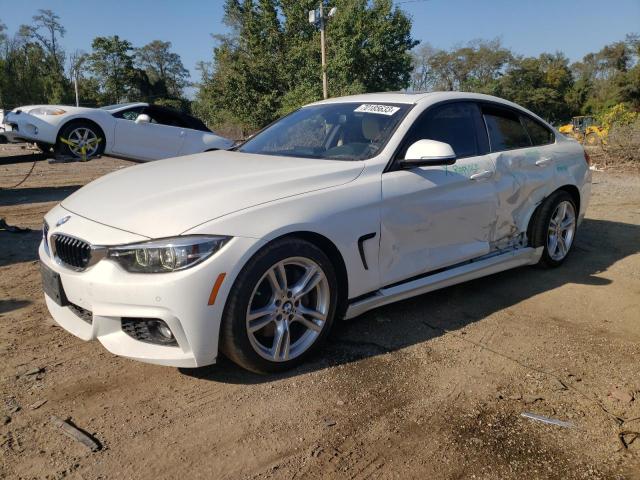 WBA4J3C55KBL07157 - 2019 BMW 430XI GRAN COUPE WHITE photo 1