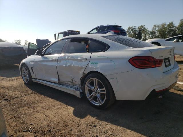 WBA4J3C55KBL07157 - 2019 BMW 430XI GRAN COUPE WHITE photo 2