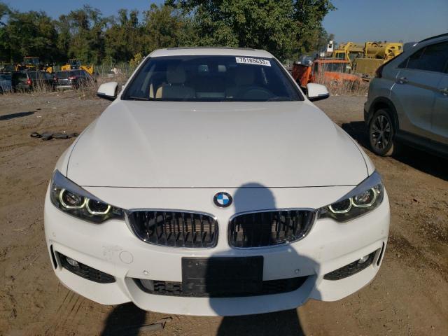 WBA4J3C55KBL07157 - 2019 BMW 430XI GRAN COUPE WHITE photo 5