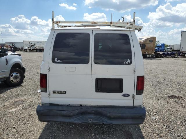 1FTSS34L58DB16548 - 2008 FORD ECONOLINE E350 SUPER DUTY VAN WHITE photo 6