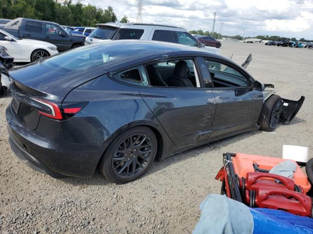 5YJ3E1EAXSF029757 - 2025 TESLA MODEL 3 GRAY photo 3