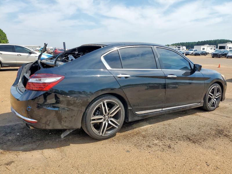 1HGCR2F58GA015059 - 2016 HONDA ACCORD SPORT BLACK photo 3