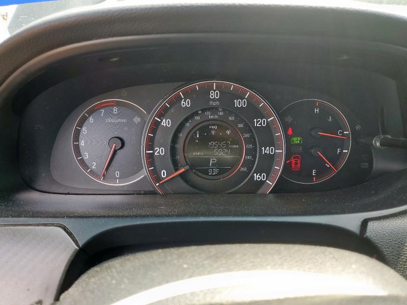 1HGCR2F58GA015059 - 2016 HONDA ACCORD SPORT BLACK photo 9