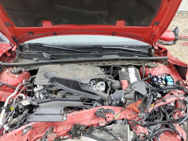 4T1G11AK3PU137398 - 2023 TOYOTA CAMRY SE NIGHT SHADE RED photo 11