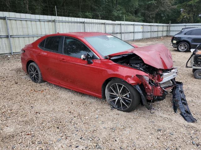 4T1G11AK3PU137398 - 2023 TOYOTA CAMRY SE NIGHT SHADE RED photo 4