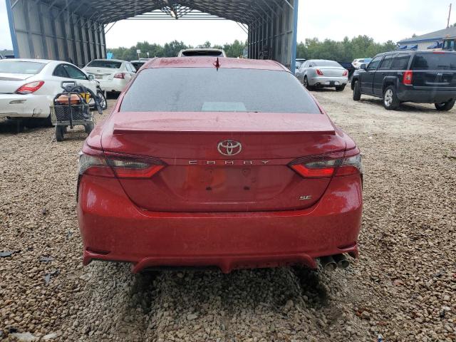 4T1G11AK3PU137398 - 2023 TOYOTA CAMRY SE NIGHT SHADE RED photo 6