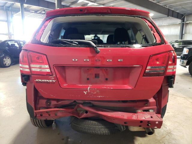 3C4PDCAB0JT535922 - 2018 DODGE JOURNEY SE RED photo 6