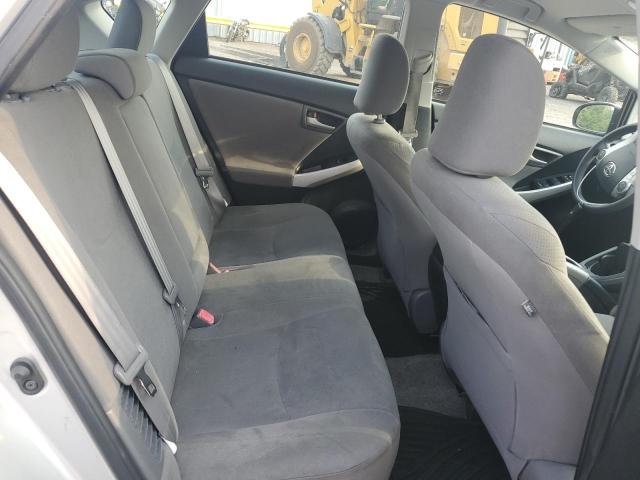 JTDKN3DU4C0336876 - 2012 TOYOTA PRIUS SILVER photo 10