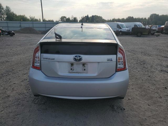 JTDKN3DU4C0336876 - 2012 TOYOTA PRIUS SILVER photo 6