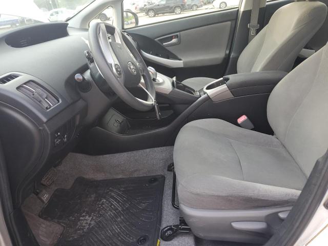 JTDKN3DU4C0336876 - 2012 TOYOTA PRIUS SILVER photo 7