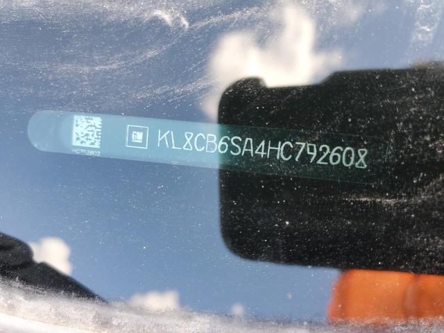 KL8CB6SA4HC792608 - 2017 CHEVROLET SPARK LS ნაცრისფერი ფოტო 14