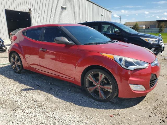 KMHTC6AD4GU290959 - 2016 HYUNDAI VELOSTER Qırmızı foto 4