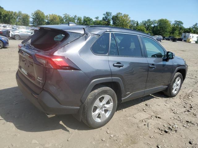 4T3RWRFV2MU044189 - 2021 TOYOTA RAV4 XLE GRAY photo 3