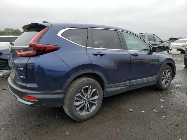 5J6RT6H82NL030001 - 2022 HONDA CR-V EXL BLUE photo 3