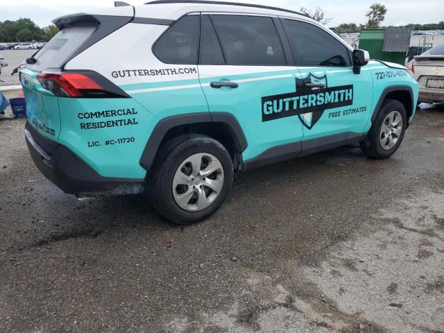 2T3K1RFV8MC126445 - 2021 TOYOTA RAV4 LE WHITE photo 3