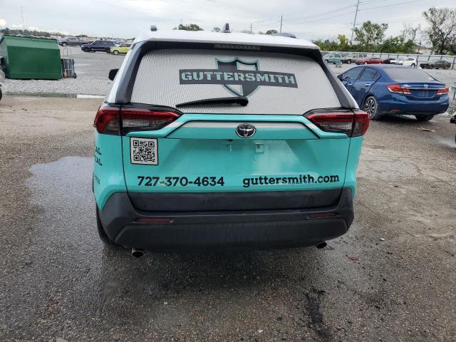 2T3K1RFV8MC126445 - 2021 TOYOTA RAV4 LE WHITE photo 6