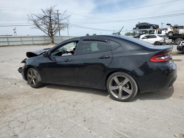 1C3CDFEB2GD680635 - 2016 DODGE DART GT შავი ფოტო 2