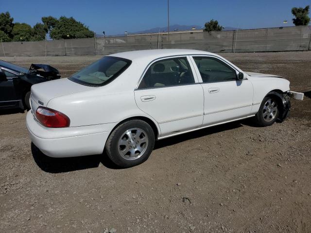 1YVGF22C025303666 - 2002 MAZDA 626 LX WHITE photo 3