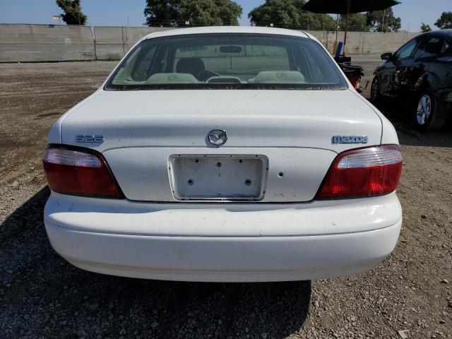 1YVGF22C025303666 - 2002 MAZDA 626 LX WHITE photo 6