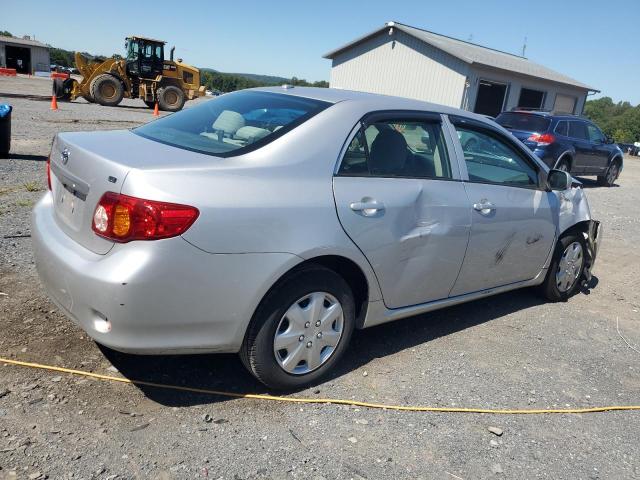 1NXBU40E09Z162342 - 2009 TOYOTA COROLLA BASE ვერცხლისფერი ფოტო 3