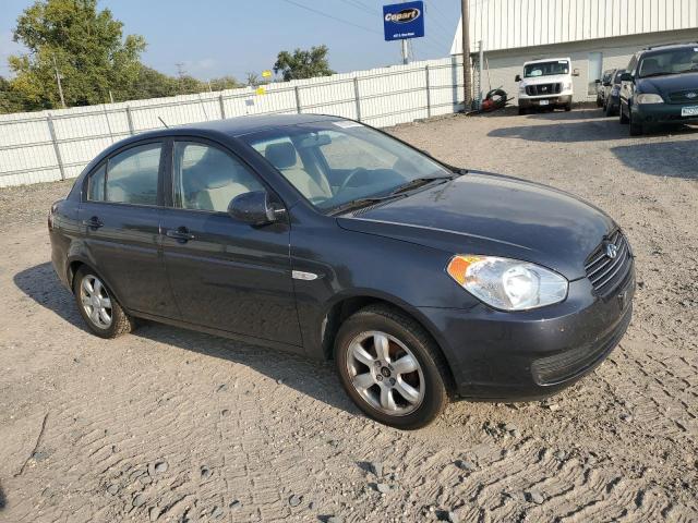 KMHCN46C47U099492 - 2007 HYUNDAI ACCENT GLS CHARCOAL photo 4