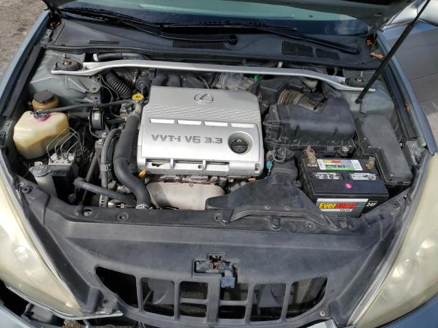 JTHBA30G340014905 - 2004 LEXUS ES 330 GRAY photo 11