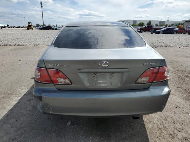 JTHBA30G340014905 - 2004 LEXUS ES 330 GRAY photo 6