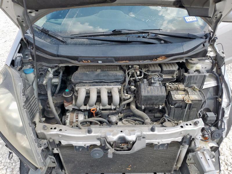 JHMGE8H57DC051514 - 2013 HONDA FIT SPORT SILVER photo 11