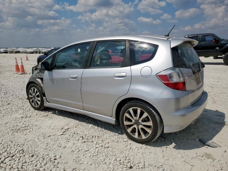 JHMGE8H57DC051514 - 2013 HONDA FIT SPORT SILVER photo 2