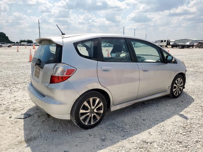 JHMGE8H57DC051514 - 2013 HONDA FIT SPORT SILVER photo 3