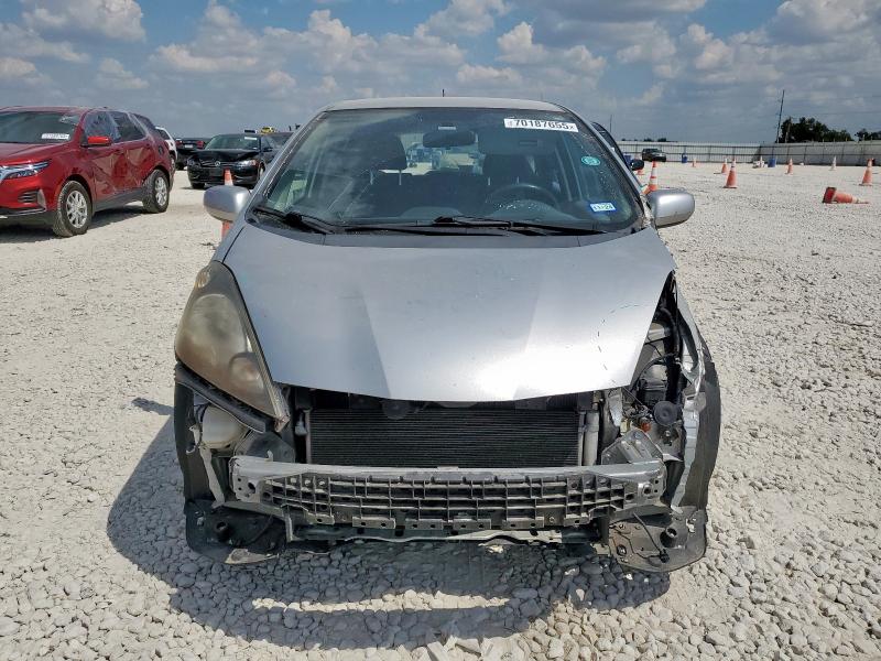 JHMGE8H57DC051514 - 2013 HONDA FIT SPORT SILVER photo 5