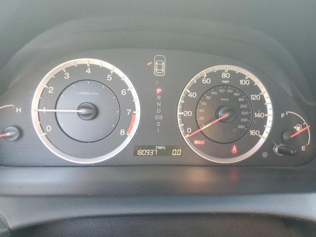 1HGCS12749A023197 - 2009 HONDA ACCORD EX BLACK photo 9